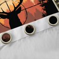 thumbnail image 4 of Manfei Cartoon Deer Print Curtains Pack of 2 (42x84 Each) for Teen, Rustic Farmhouse Curtains Blackout, Hunting Wildlife Bedroom Curtains, Curtains and Drapes Bedroom Decor, 4 of 6