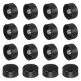 thumbnail image 1 of Uxcell 16 Pcs Cubierta de Resina Fenólica, Tapas de Tornillo de Sello de Polímero de 22 mm, Tapas de Repuesto de Plástico para Botellas de Químicos, Alimentos, Cosméticos, Negras, 1 of 7