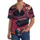 thumbnail image 1 of Balery Romantic Heart Guitar Camisa Casual de Manga Corta con Botones para Hombre, Texturizada, Estilo Cubano, para Playa, Verano-XX-Large, 1 of 5