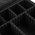 thumbnail image 3 of Bolsa de Cosméticos perfecl Estuche de Maquillaje Organizador de Artículos de Tocador Viaje Ajustable negro, 3 of 8