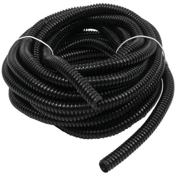 Audiopipe LM38100BK 3/8" Split Loom 100 Ft. Length Black(Lmbk38100)