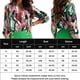 thumbnail image 2 of Camiseta Básica Camiseta básica con estampado colorido, camiseta de manga larga para mujer, traje holgado para mujer de oficina Ygjytge para Mujer Verde T 24, 2 of 8