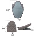 thumbnail image 5 of JUNWELL Fish Shape Anti-Scalding Oven Gloves Mitts Potholder Kitchen Silicone Gloves Heat Resistant Gloves, 5 of 5