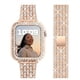 thumbnail image 1 of Funda compatible con Apple Watch Sailing brillante con 400 diamantes de cristal oro rosa, 1 of 5