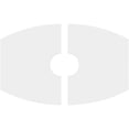 thumbnail image 4 of 16"W x 10 5/8"H x 3"ID x 8 1/2"C x 1"P Kailey Architectural Grade PVC Contemporary Ceiling Medallion, Two Piece, 4 of 11