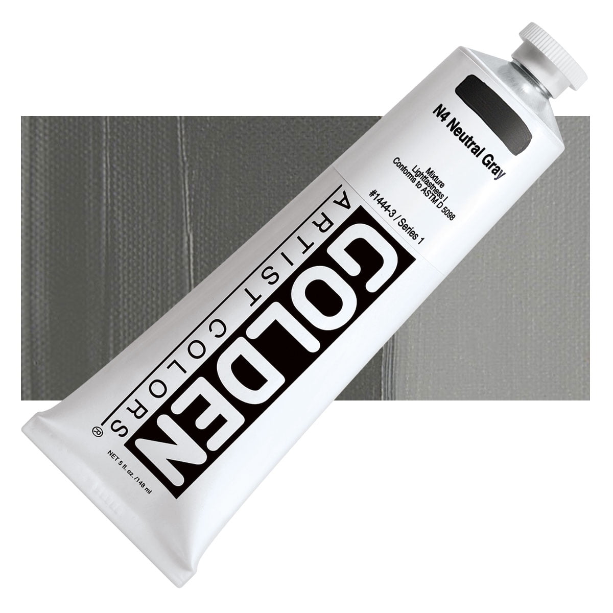 Golden Heavy Body Acrylic - Neutral Gray 4, 5 oz