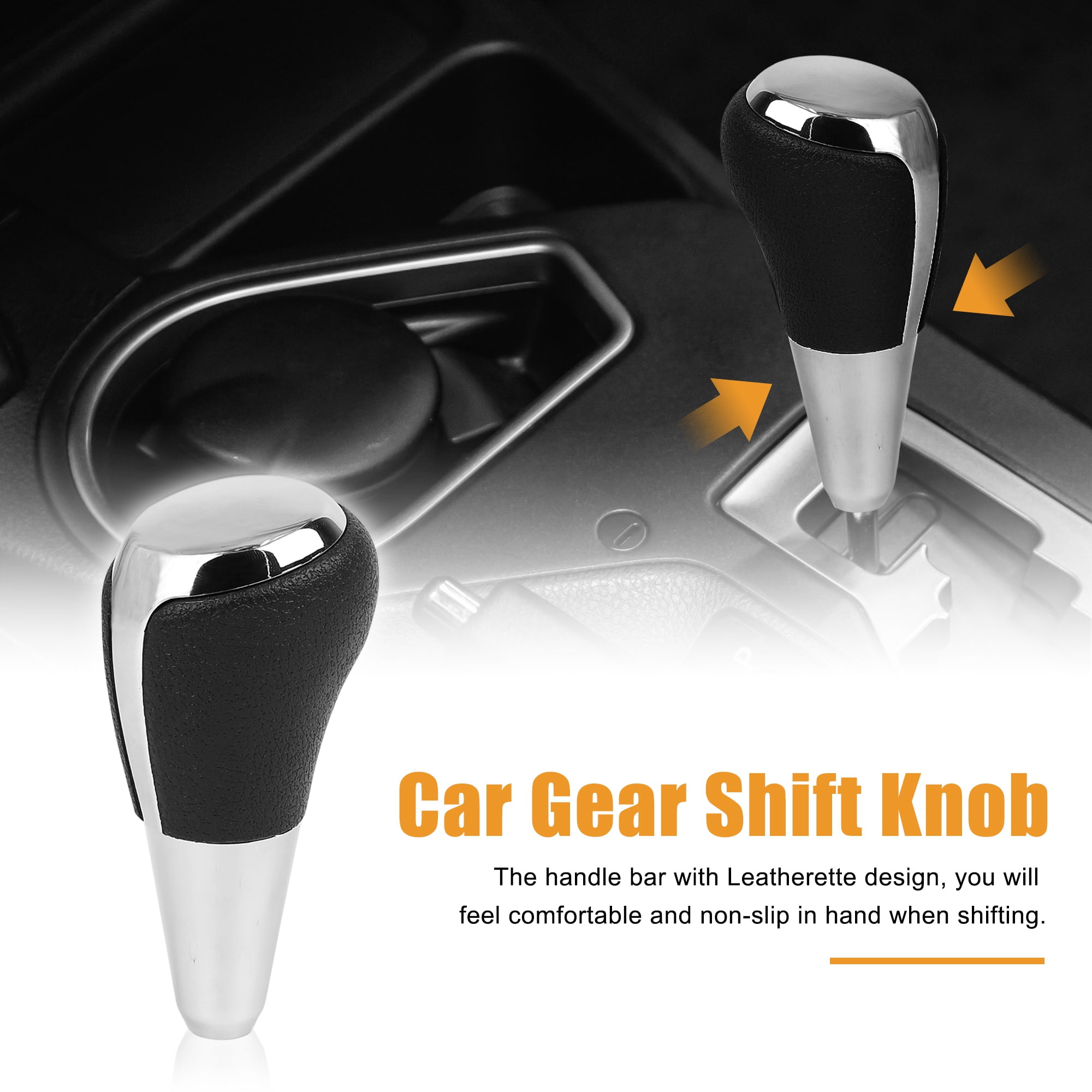 Car Vehicle Automatic Gear Stick Shift Knob Cover for Toyota Camry Black Leatherette