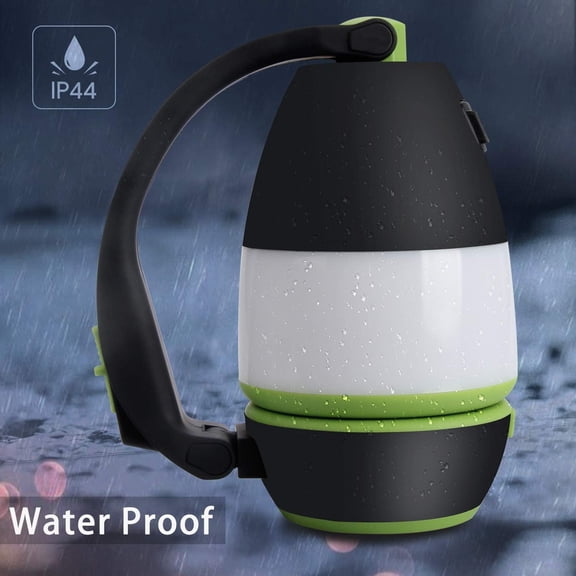 Rechargeable Camping Lamp 3 in 1 Table Lamp Lantern Camping Tent Flashlight Deformable Work Light with 2000mAh Battery Outdoor Indoor for Hiki