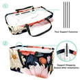 thumbnail image 4 of Fragmented Flowers Large Foldable Oxford Cloth Shopping Bag Storage Basket, 4 of 7