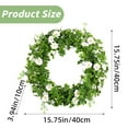 thumbnail image 3 of Clearance Items St. Patrick'S Day Decorative Wreath, Irish Festival Wreath Adding A Strong Festive Atmosphere To Home or Party Decor St Patricks Day Decorations, 3 of 7