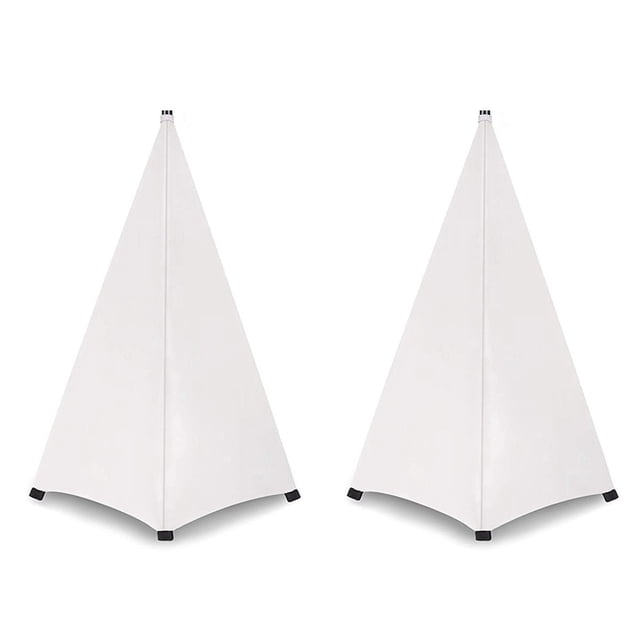 Cubierta Universal para Soporte de Altavoz con Luz para DJ, Soporte de Trípode de Doble Cara, Cubierta de , Material Estirable, 2 Pieza