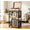 End Table with mesh, variant on Simple Trending Side Table, End Table Night Stand, 3 Tiers Shelf for Living Room, Rustic Brown