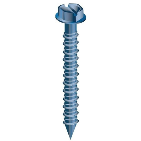

CobraTap 670T Concrete Screw 3/16 in x 1-1/4 in Heat Treated Steel