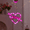 Pink, variant on Valentines Day Window Lights,1PCS Battery Operated Indoor String Lights,String Lighted Heart Shaped Silhouette Sucker LED for 2026 Fireplace for Home Wedding Anniversary(Red)