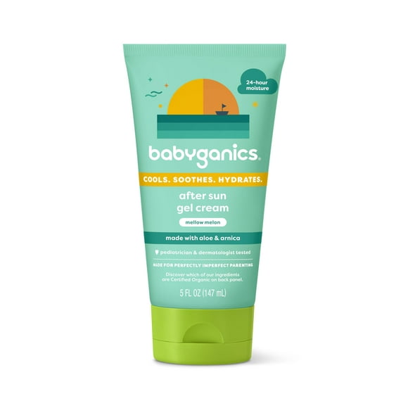 Crema en gel para después del sol Babyganics Mellow Melon 150 ml
