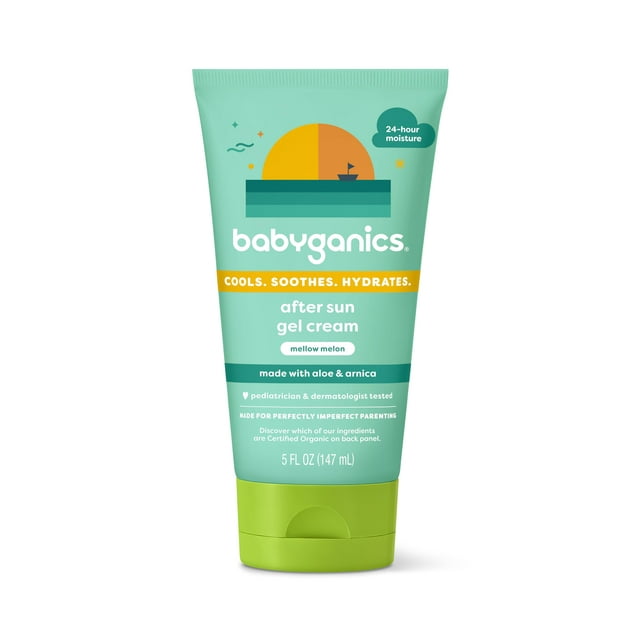Crema en gel para después del sol Babyganics Mellow Melon 150 ml