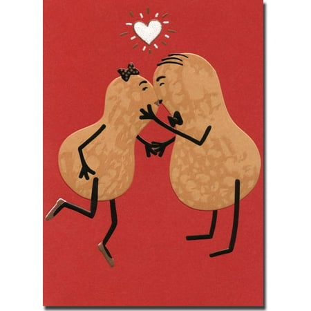 Avanti Press Kissing Peanuts APress Wedding Anniversary (Best Wedding Anniversary Cards)
