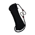 thumbnail image 1 of QualitChoice Diving Rope Snorkeling Handle Climbing Tree Lanyard Underwater Freediving Mountaineering Lifeline Clothes Hanging Escape Tool Black Black, 1 of 6