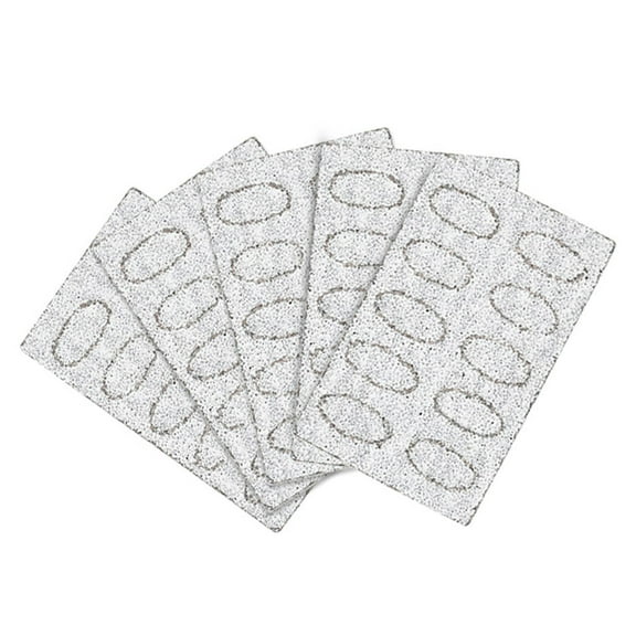 50 Pieces Nail Pusher Self Sticker / Nail Art Pre Polishing Sand Paper /Flake File Trimming Nails Pre Polishing / Durable Premium 100 Grit