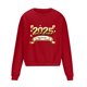 thumbnail image 3 of Sudadera sin capucha para hombre, sudadera con estampado del año 2025, jersey de cuello redondo, manga larga, para ejercicio, sin sombrero, abrigo, sudadera con capucha, blusa de poliéster para hombre, 3 of 4