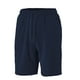 thumbnail image 1 of pstuiky Pantalones cortos de gimnasio para hombre, Pantalones cortos casuales de color liso para hombre, con bolsillos y cintura con cordones Pantalones cortos de golf, 1 of 3