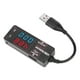 thumbnail image 4 of YB26VA Detector USB de doble pantalla Voltímetro Amperímetro Medidor de voltaje y corriente Probador de capacidad de batería Bicolor, 4 of 10
