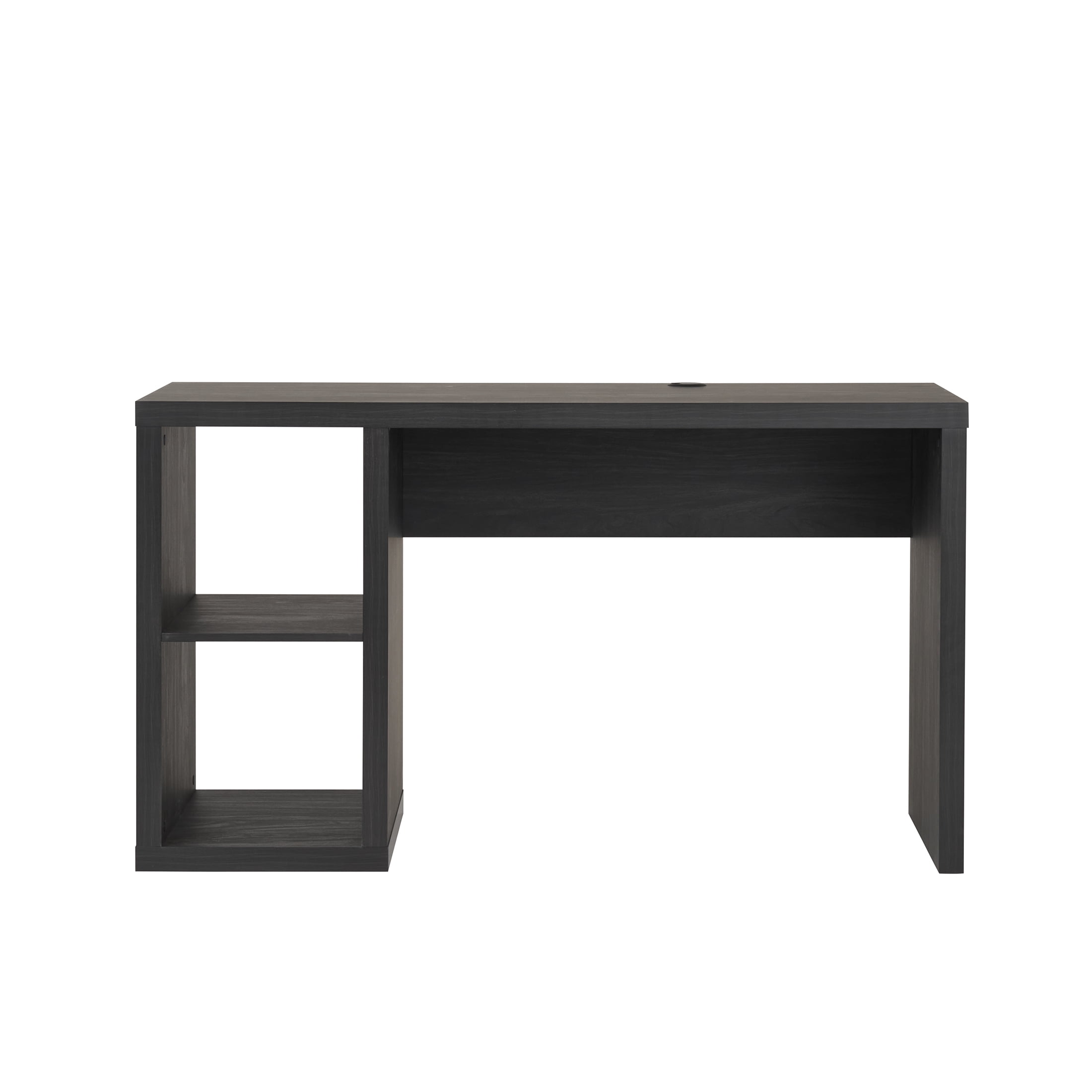 Better Homes & Gardens Cube Storage Office Desk, Charcoal