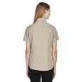 thumbnail image 2 of Harriton Ladies' Barbados Textured Camp Shirt, 2 of 3