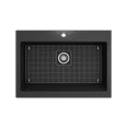 thumbnail image 7 of Bocchi 1551-0120 Nuova Pro 34" Undermount Single Basin Fireclay Kitchen Sink - Matte Dark, 7 of 7