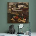 thumbnail image 4 of Diego Rivera《Knife And Fruit in Front of The Window》Wall Art Prints Poster Picture Print Canvas Poster Wall Paint Art Posters Decor Modern Home Artworks Gift 16x16inch(40x40cm), 4 of 5