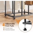 thumbnail image 3 of pickpiff Boot Rack Organizer Tall Boots, 2 PCS Boot Storage Organizer Tall Boots for Closet, Entryway, Garage, Porch, Free Standing Shoe Racks for 8 Pairs, 3 of 7