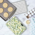thumbnail image 5 of Yayeee Pot Holders Kitchen Heat Resistant with Pocket 7"x9.8" Cotton Oven Cooking Hot Pads, Olive Leaf, 5 of 7