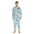 thumbnail image 6 of joogoo Frogs Playing Skateboard Unisex Adults Onesies Pajamas Jumpsuits L, 6 of 7