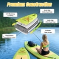 thumbnail image 3 of Naipo 10ft Inflatable Paddle Board Full SUP Accessories Beginner Stand Up Paddle Board 17 lbs Lightweight Enhanced Safety Features for Beginner Avocado Green, 3 of 14