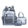 thumbnail image 1 of Small Backpack for Women Virtual Reality Small Backpack Transparent Approved Stadium,Beautiful Transparent Bag Small Work,School,Concert,Travel,Sports and Outdoor Backpack Small Bags for Women, 1 of 1