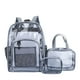 thumbnail image 1 of Xihbxyly Mini Mochila Transparente, Diseño Elegante y Transparente, Práctico Control de Seguridad, Versátil para La Escuela, Conciertos, Viajes y Actividades Al Aire Libre. Correas de Hombro Cómodas., 1 of 2