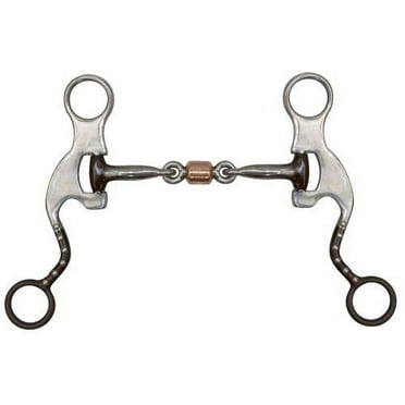 Showman 5" Brown Steel Dogbone Bit w/ Copper Roller