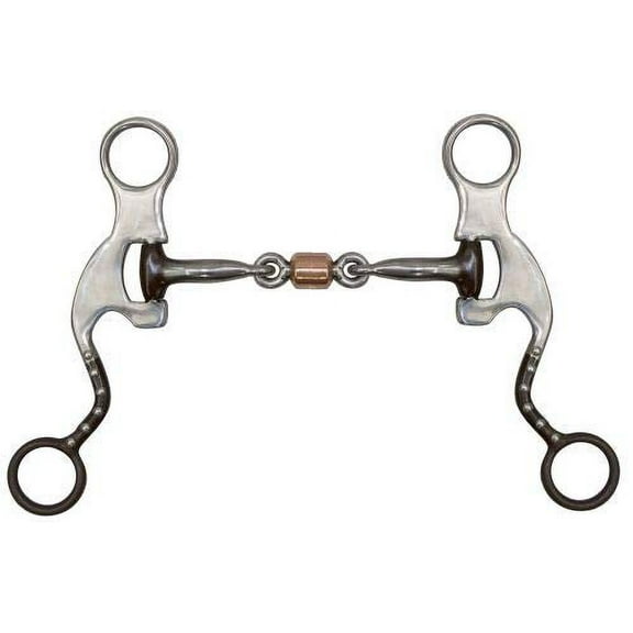 Showman 5" Brown Steel Dogbone Bit w/ Copper Roller