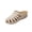 Khaki, variant on Bkhluea Women Caged Buckle Comfort Mules Slip On Adjustable Footwear For Daily Travel Outdoor Activities