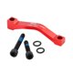 thumbnail image 4 of Adaptador de freno de disco de bicicleta,Piezas del convertidor del adaptador del freno de disco de la bici de montaña,Caliper Mount Adapter A Pillar Forklift Frame,Soporte de conversión de, 4 of 8