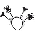 thumbnail image 1 of 2pcs Halloween Bat Spider Headband Halloween Cosplay Hair Hoops Halloween Hair Accessory, 1 of 5