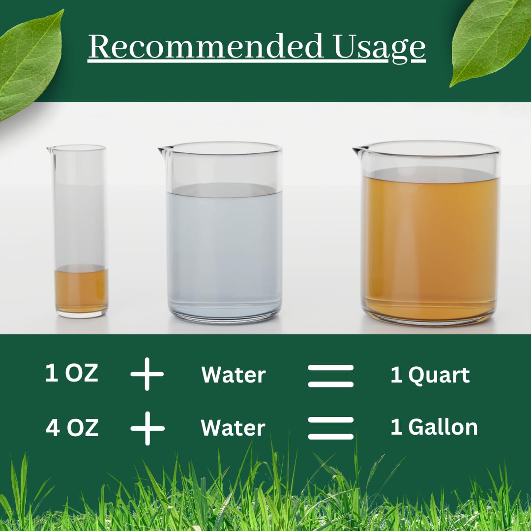 BugZooka 8oz Concentrate: Makes 2 Gallons of pest Control with All Natural Ingredients. Prevents Ants, Spiders, miticides, Pesticides, and Fungicide. Also,can be Applied to All Stages of Crops, USDA