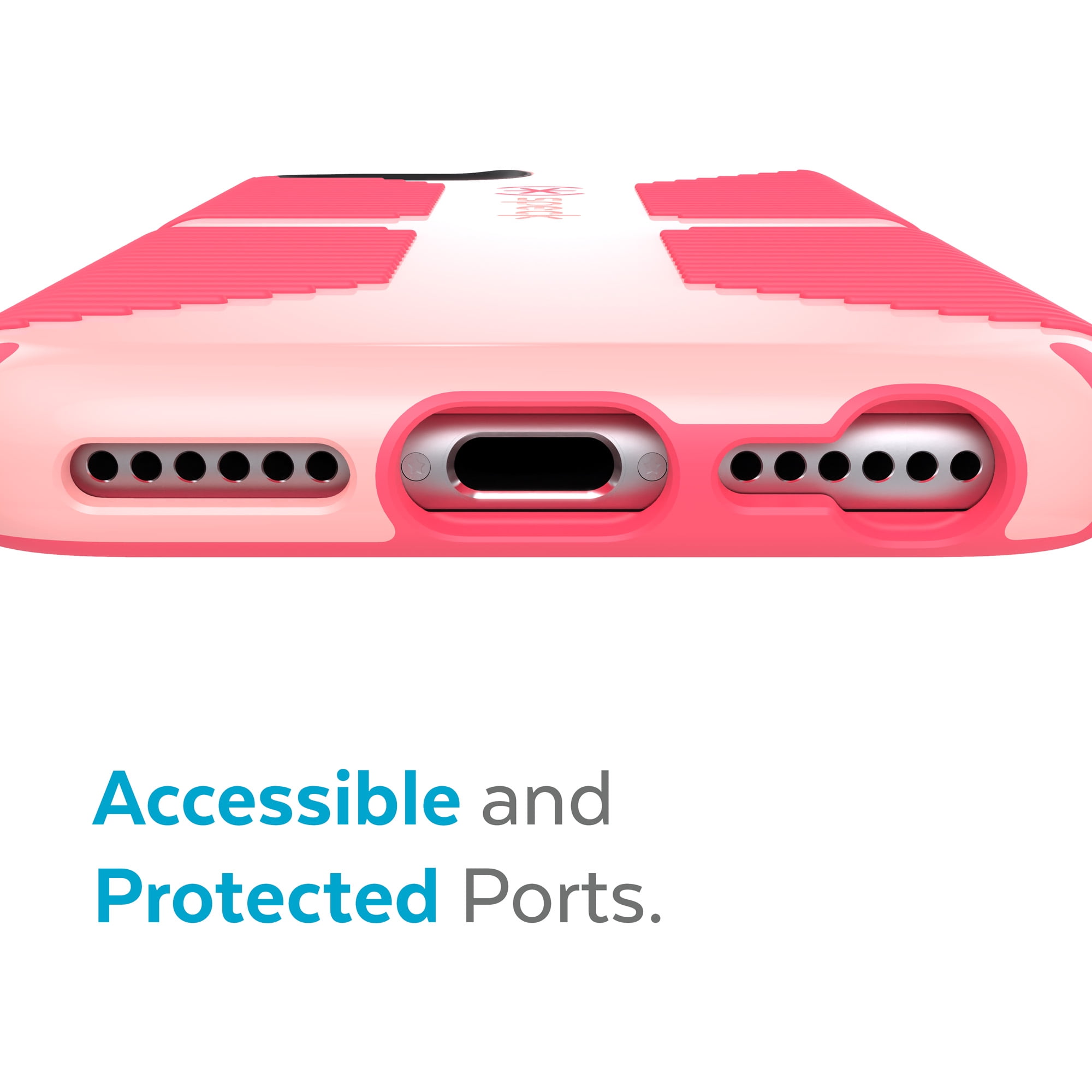 Speck iPhone SE (2020)/8/7/6S CandyShell Grip case in Pink/Pink