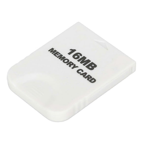 Memory card for Wii, high-speed plug-and-play, white, 16MB (251 blocks)