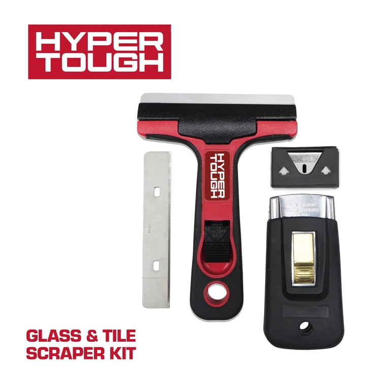 Hyper Tough Glass and Tile Scraper Kit with Replacement Blades photo 2