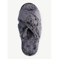 thumbnail image 2 of Joyspun Women's Faux Fur X-Band Slippers, 2 of 7