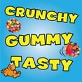 thumbnail image 3 of NERDS Gummy Clusters, Candy, Rainbow, Crunchy and Gummy, 3 oz - Pack of 2, 3 of 5
