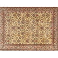 thumbnail image 1 of Ahgly Company Machine Washable Indoor Rectangle Traditional Mahogany Brown Area Rugs, 6' x 9', 1 of 7