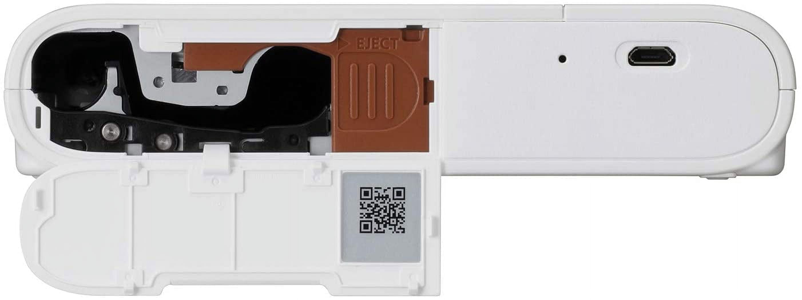 Canon SELPHY Square QX10 Portable Photo Printer, Wi-Fi Connectivity, USB Charging, Dye Sublimation Printing, 100 Year Print Life, Square Photo Paper, SELPHY Photo Layout App INTL Model (White)