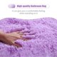thumbnail image 3 of Juego de 3 alfombrillas de baño antideslizantes XCF suaves absorbentes de agua color negro, 3 of 4